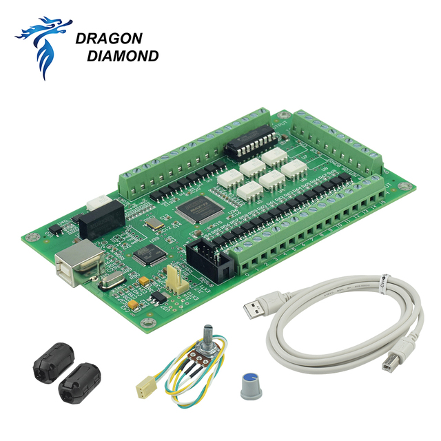 3 Axis 4 Axis Offline Controller mach3 200Khz G Code Replace Mach3 USB CNC Controller for CNC Router
