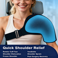 Manchon de compression en gel solide personnalisé, en Lycra souple, pour la récupération de la coiffe des rotateurs après chirurgie et les douleurs post-entraînement à l'épaule