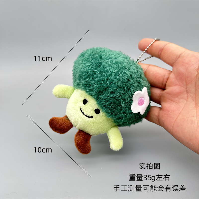 Broccoli + bead necklace