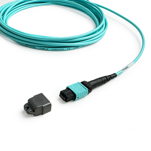 Cable de Distribución de Alta Densidad y Baja Pérdida de 8 Fibras MPO/MTP LC/UPC Multimodo OM3/OM4 LSZH con Garantía de 3 Años para Centro de Datos - Product Image 2