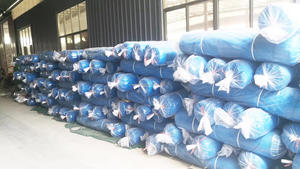 Màu xanh lá cây HDPE + UV ổn định 30gsm-300gsm lưới nhựa giàn giáo an toàn <span class=keywords><strong>Net</strong></span> ô liu thu hoạch bóng vải cuộn bảo vệ xây dựng - Product Image 2