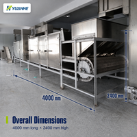 Ligne de production de snacks de graines de tournesol et d'arachides grillées avec moteur, nouvelle machine de torréfaction