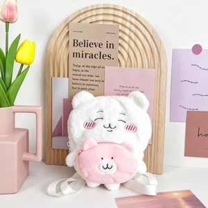Promotion Nouveau Sac à Dos Bandoulière en Peluche ChiKawa Mignon Usagi, Sac à Main Fille Dessin Animé Chaton, Petit Sac à Main Grande Capacité Eight Ikawa - Product Image 4