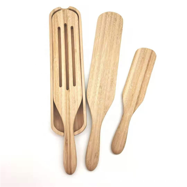 Wooden Bamboo Kitchen Tools Set Bamboo Kitchen Cooking Utensil Bamboo Kitchen Set