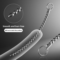 Boule de dilatation urétrale en acier inoxydable de 24,5 cm, boule de stimulation pénienne, plug étanche, jouet sexuel masculin