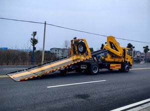 Châssis Dongfeng Dolica, marque Changxing, grue à bras repliable de 6,3 tonnes, remorque, véhicule de dépannage et de sauvetage routier - Product Image 6