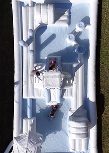 Bantalan cipratan tiup untuk anak-anak, perlengkapan bermain empuk, lapangan bermain air, kolam cipratan tiup untuk anak-anak - Product Image 3