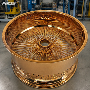 NJQS 20 22 24 26 金线辐条轮圈 22 英寸钢丝轮 - Product Image 3