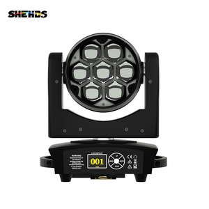 Shehds di chuyển rửa ánh sáng Zoom 7x40W thiết bị tổ chức sự kiện DJ Disco KTV bar bên hiệu ứng đèn sân khấu với 7x40W <span class=keywords><strong>Mini</strong></span> Bee Eye RGBW - Product Image 2