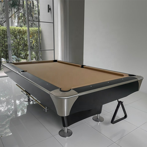 Bàn bida 9 bi kiểu dáng thời trang, kích thước 9FT, thiết kế cổ điển dành cho phòng chơi game hiện đại tại nhà - Product Image 3