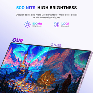 16 ''2.5 K 144Hz chơi game di động màn hình 100% sRGB HD IPS với Type-C cho ps5 bên ngoài thứ hai màn hình cho máy tính xách tay - Product Image 4