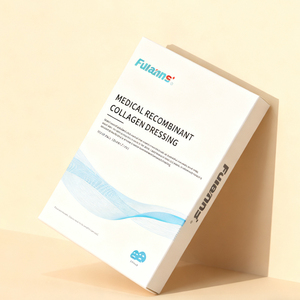 Vendajes transparentes para heridas al por mayor de fábrica, vendaje médico de colágeno recombinante con tela no tejida para el cuidado de heridas - Product Image 6