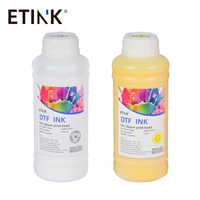 Encre DTF à forte saturation des couleurs et forte élasticité pour imprimantes Epson I1600, encre pour l'impression de chaussures de sport, de chapeaux