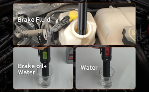 Lápiz Probador de Líquido de Frenos, Tiras Reactivas para Líquido de Frenos DOT3 DOT4 DOT5.1, Probador Digital de Líquido de Frenos, Medidor de Humedad de Líquido de Frenos para Automóviles - Product Image 5