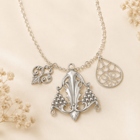 Pendentif en filigrane d'acier inoxydable, motif floral feuille de vigne, forme goutte d'eau, connecteur pour fabrication de bijoux DIY, en acier doré, vente en gros, OEM, personnalisé