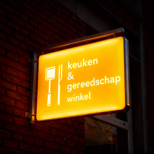 Двусторонний коммерческий световой короб на заказ для вывески магазина, уличный подвесной лайтбокс - Product Image 3