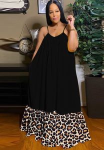 2026 nuevo KJ moda verano Boutique ropa mujer Maxi vestidos fiesta estampado único sin mangas <span class=keywords><strong>A</strong></span>-line Big Swing <span class=keywords><strong>vestido</strong></span> largo - Product Image 3