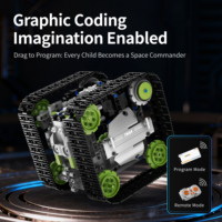 Nouveauté 2026 : Jouet éducatif STEM 3D pour enfants, blocs de construction, kit scientifique, robots électroniques programmables, jouet télécommandé