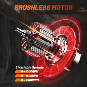 Clé à chocs sans fil 21V 1200Nm Couple maximal Moteur sans balais Lithium-ion 1/2 pouce 500W 4000mAh DIY <span class=keywords><strong>Voiture</strong></span> & Industriel Batterie - Product Image 6