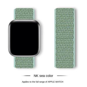 애플워치 11/10/9/8/7/SE 호환 스포츠 나일론 루프 스트랩 스마트워치 밴드 - Product Image 2
