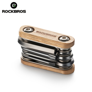 <span class=keywords><strong>ROCKBROS</strong></span> 8合1自行车多功能工具包多工具轮胎修理工具套装便携式多类型通用自行车工具套装 - Product Image 6