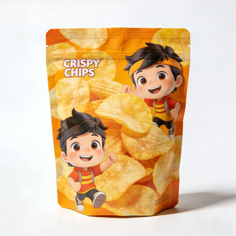 Custom Packaging Bags Eco Friendly Zip