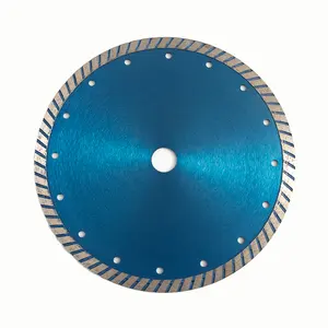 Hoja de sierra circular turbo de prensa en caliente de diamante con agujero ultrafino a precio de fábrica para hormigón de baldosas de porcelana fina