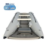 REACHSEA cat 3.8m PVC/Hypalon Catamaran Gonflable Vitesse Bateau Cataraft Bateau