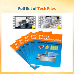 เครื่องบรรจุน้ำมันเหลวแบบแผงพลาสติก DPP250 ความจุสูง สำหรับนมมินิโอลิวา - Product Image 5