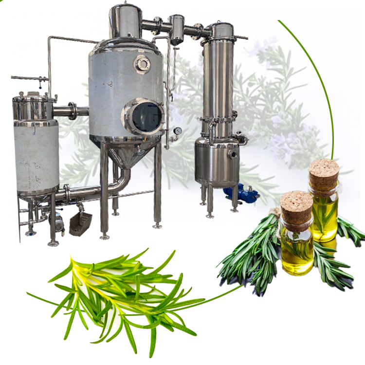 Laboratory small extraction and concentration device raw material olive oil extractor Yabai essential oil extraction equipment