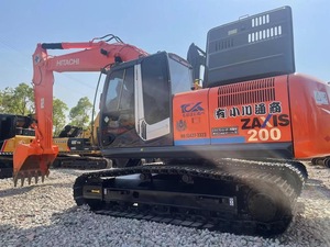 Excavatrice sur chenilles Hitachi ZX200-5G 20T de seconde main de haute qualité approuvée CE/EPA Digger de fabrication japonaise pour les espaces restreints et l'aménagement paysager - Product Image 3