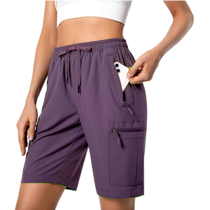 OEM Factory <strong>Women</strong> Hiking <strong>Cargo</strong> <strong>Shorts</strong> Quick Dry Athletic Camping Travel Golf <strong>Shorts</strong> with Zipper Pockets - Product Image 6