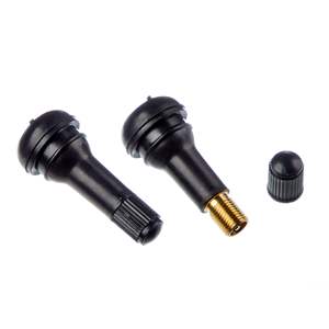 <span class=keywords><strong>Valve</strong></span> de pneu <span class=keywords><strong>TR</strong></span> <span class=keywords><strong>413</strong></span> en aluminium avec tige en caoutchouc naturel et noyau en zinc, vente en gros directe usine, outil de réparation automobile sans chambre à air - Product Image 2
