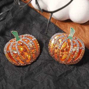 Pendientes de Aleación con Estilo Europeo Americano para Halloween, Ligeros, de Lujo, Elegantes, Frescos, Nuevos, Creativos, Exagerados y a la Moda para Fiestas - Product Image 1