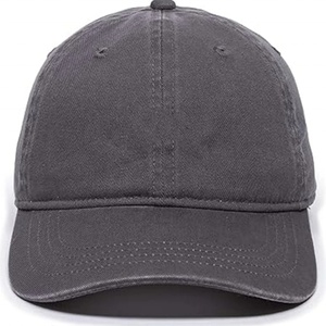 Custom Logo Cotton Baseball Cap Structured 6 Panel Adjustable Sandwich Brim Embroidery Promo <b>Hat</b> Wholesale - Product Image 1