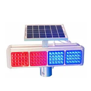 Luz LED Solar de advertencia de tráfico, accesorios de seguridad para carretera, alto brillo, precio al por mayor de fábrica