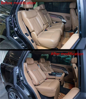 Housses de siège d'accessoires de voiture sur mesure pour 5 sièges ensemble complet en cuir de qualité supérieure pour Land Rover Range Rover Evoque