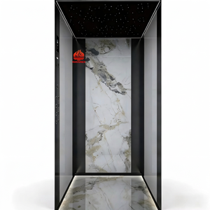 Ascensor Residencial Compacto de 2 Pisos con Aire Acondicionado |   Ascensor <span class=keywords><strong>Vertical</strong></span> Interior con Construcción de Acero Inoxidable para Uso en Apartamentos y Villas - Product Image 1
