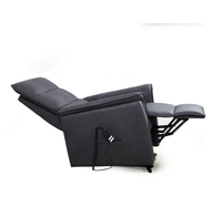 Fauteuil inclinable électrique en similicuir, canapé inclinable motorisé pour personnes âgées, mobilier de salon