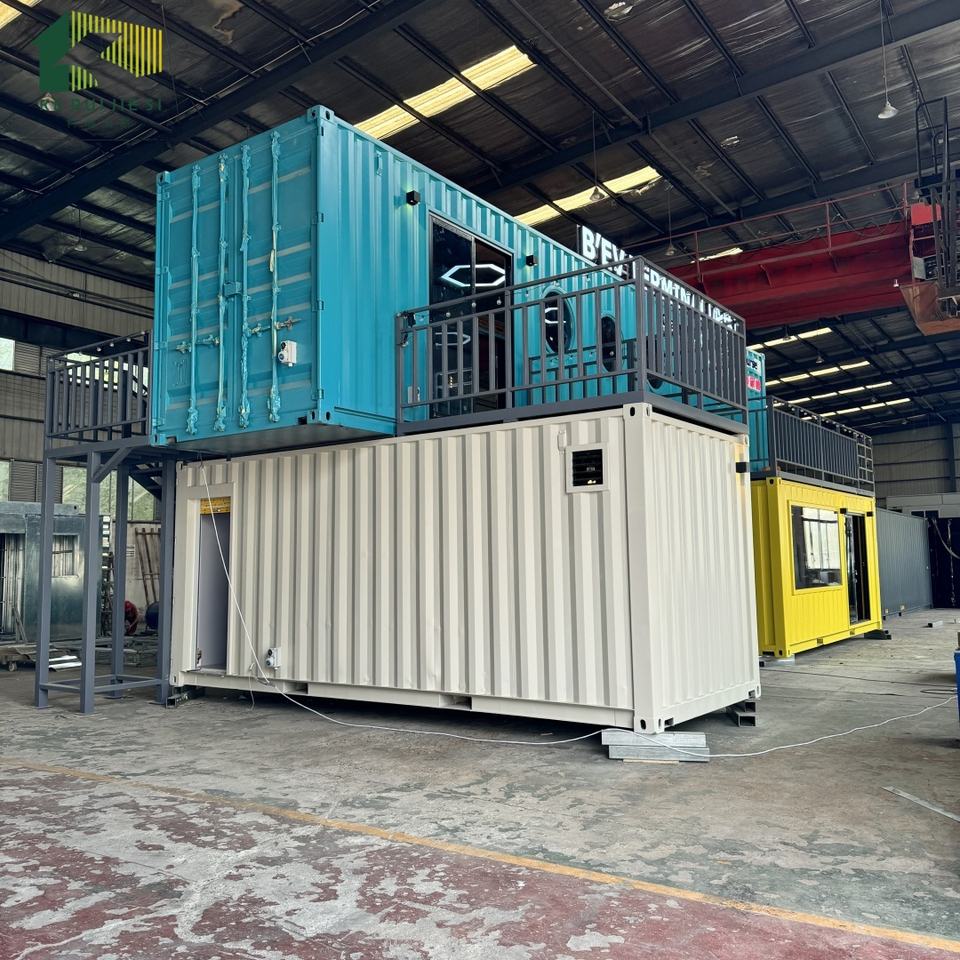 20ft 40ft Expandable Steel Prefab Container Bar Shop Coffee Cafe ...