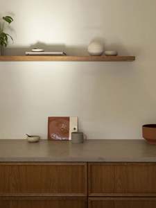 Wooden Aluminium Luxury <b>Pantry</b> Furniture for <b>Kitchen</b> Home Custom Waterfall Design Import <b>Kitchen</b> <b>Cabinet</b> with Island Table - Product Image 6