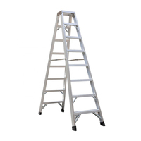 Échelle d'ingénierie, escalier de levage, échelle pliante droite en alliage d'aluminium, bon prix