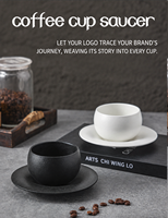 Tasse à café en céramique vintage rétro, couleur unie, luxe léger, mug en porcelaine, compatible micro-ondes et lave-vaisselle, portable