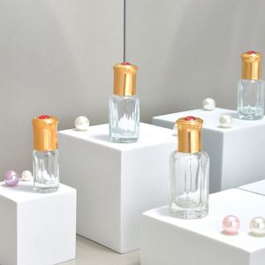 3ml 5ml High-grade Square Glass Roller Bottle Roll-on Bottle With Steel Glass Roller Ball - Product Image 6