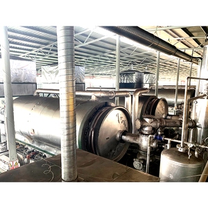 Continuous pyrolysis plant for waste tyre / plastic pyrolysis machine convert plastic to fuel