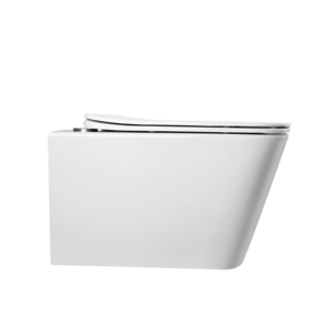 WC mural allongé monobloc moderne en céramique, facile à nettoyer, <span class=keywords><strong>installation</strong></span> monotrou pour <span class=keywords><strong>salle</strong></span> <span class=keywords><strong>de</strong></span> <span class=keywords><strong>bain</strong></span> <span class=keywords><strong>de</strong></span> villa - Product Image 2