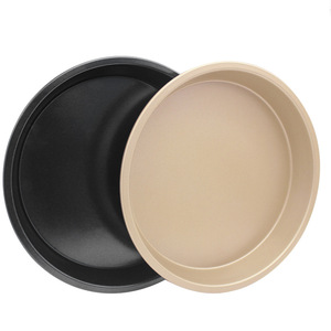 Magnifique moule à pizza en acier au carbone profond, durable et impressionnant, pour la cuisson au four familial avec des finitions <span class=keywords><strong>de</strong></span> qualité - Product Image 3