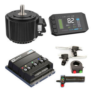 Air Cooling <strong>10KW</strong> 48V <strong>72V</strong> Brushless <strong>BLDC</strong> PMSM <strong>Motor</strong> Electric Motorcycle Conversion Kit Bike Kit - Product Image 1