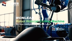 Wonlean hoàn toàn tự động 6 trục 3D Robot Máy cắt bằng tia nước - Product Image 5