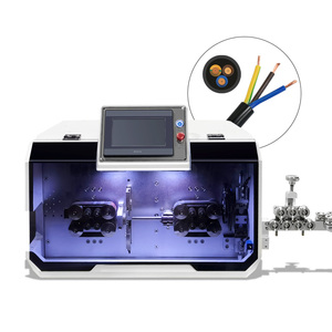 50 square mm Full Automatic Computer Small <b>Wire</b> Cutter Stripper Cable <b>Wire</b> Cutting Peeling <b>Stripping</b> <b>Machine</b> - Product Image 1